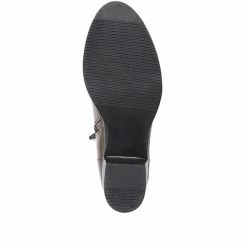 Bellissimo Boots Heeled Leather Ankle Boot - BELKARY30001 / 316 345 36 Bellissimo Boots Heeled Leather Ankle Boot - BELKARY30001 / 316 345