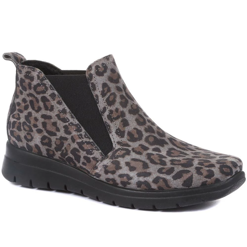 Fly Flot Leopard Print Chelsea Boots - FLY30000 / 315 741 / 315 741 3 Fly Flot Leopard Print Chelsea Boots - FLY30000 / 315 741 / 315 741