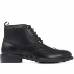 Pavers Leather Brogue Ankle Boot - PERFO30000 / 316 134