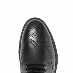 Pavers Leather Brogue Ankle Boot - PERFO30000 / 316 134