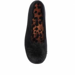 Pavers Full Slipper With Pom Pom - RELAX30013 / 316 398