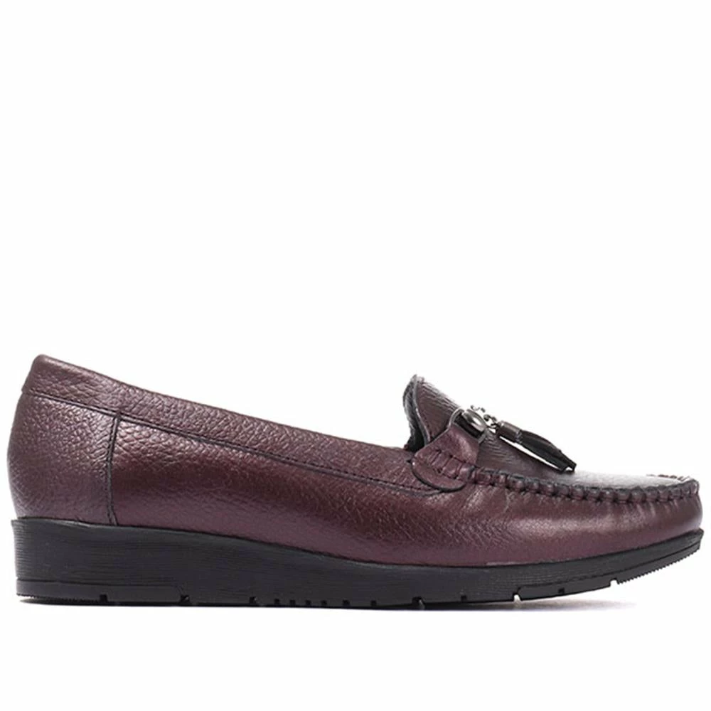 Pavers Shoes Wide Fit Classic Leather Moccasin - NAP28004 / 313 005 26 Pavers Shoes Wide Fit Classic Leather Moccasin - NAP28004 / 313 005