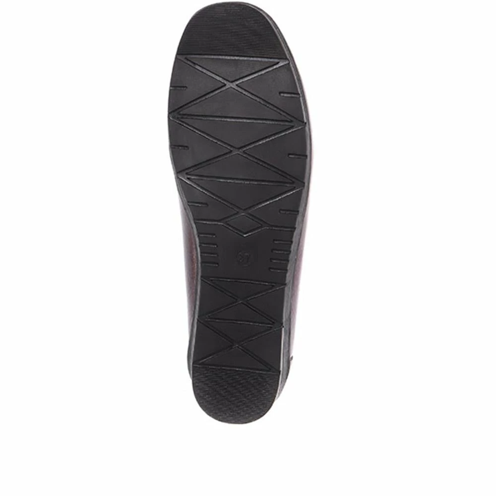 Pavers Shoes Wide Fit Classic Leather Moccasin - NAP28004 / 313 005 15 Pavers Shoes Wide Fit Classic Leather Moccasin - NAP28004 / 313 005