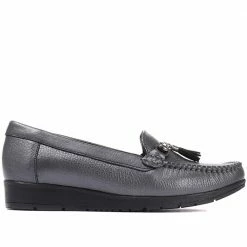 Pavers Shoes Wide Fit Classic Leather Moccasin - NAP28004 / 313 005 98 Pavers Shoes Wide Fit Classic Leather Moccasin - NAP28004 / 313 005