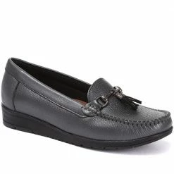 Pavers Shoes Wide Fit Classic Leather Moccasin - NAP28004 / 313 005 93 Pavers Shoes Wide Fit Classic Leather Moccasin - NAP28004 / 313 005