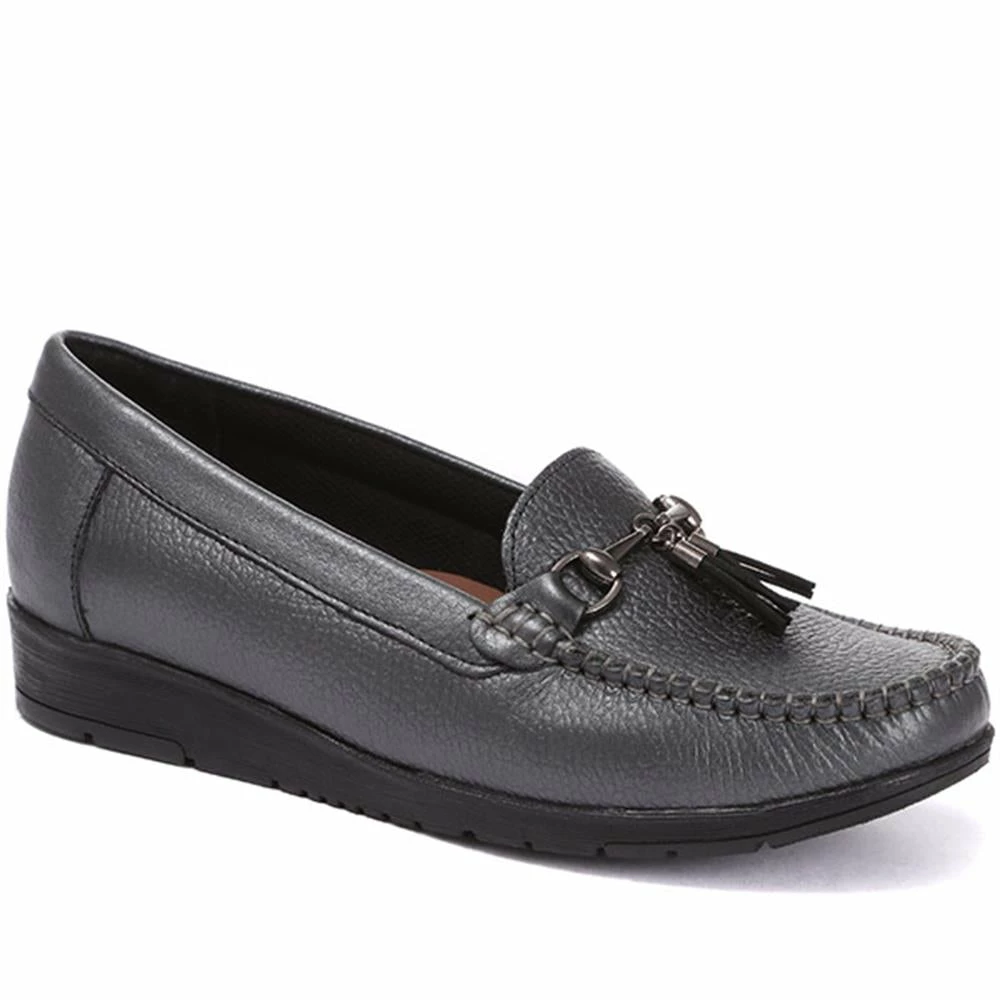 Pavers Shoes Wide Fit Classic Leather Moccasin - NAP28004 / 313 005 36 Pavers Shoes Wide Fit Classic Leather Moccasin - NAP28004 / 313 005
