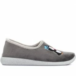 Pavers Wide Fit Novelty Slippers - KOY30011 / 316 681