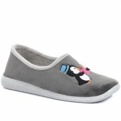 Pavers Wide Fit Novelty Slippers - KOY30011 / 316 681