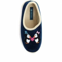 Pavers Wide Fit Novelty Slippers - KOY30011 / 316 681