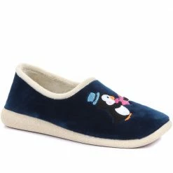 Pavers Wide Fit Novelty Slippers - KOY30011 / 316 681