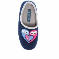 Pavers Wide Fit Novelty Slippers - KOY30012 / 316 676