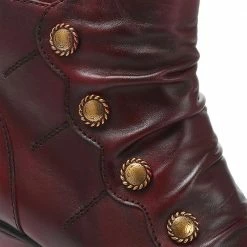 Kinloch Heeled Leather Ankle Boot - VITA30501 / 316 762 Boots