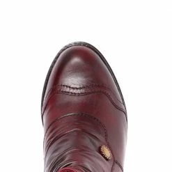 Kinloch Heeled Leather Ankle Boot - VITA30501 / 316 762 Boots