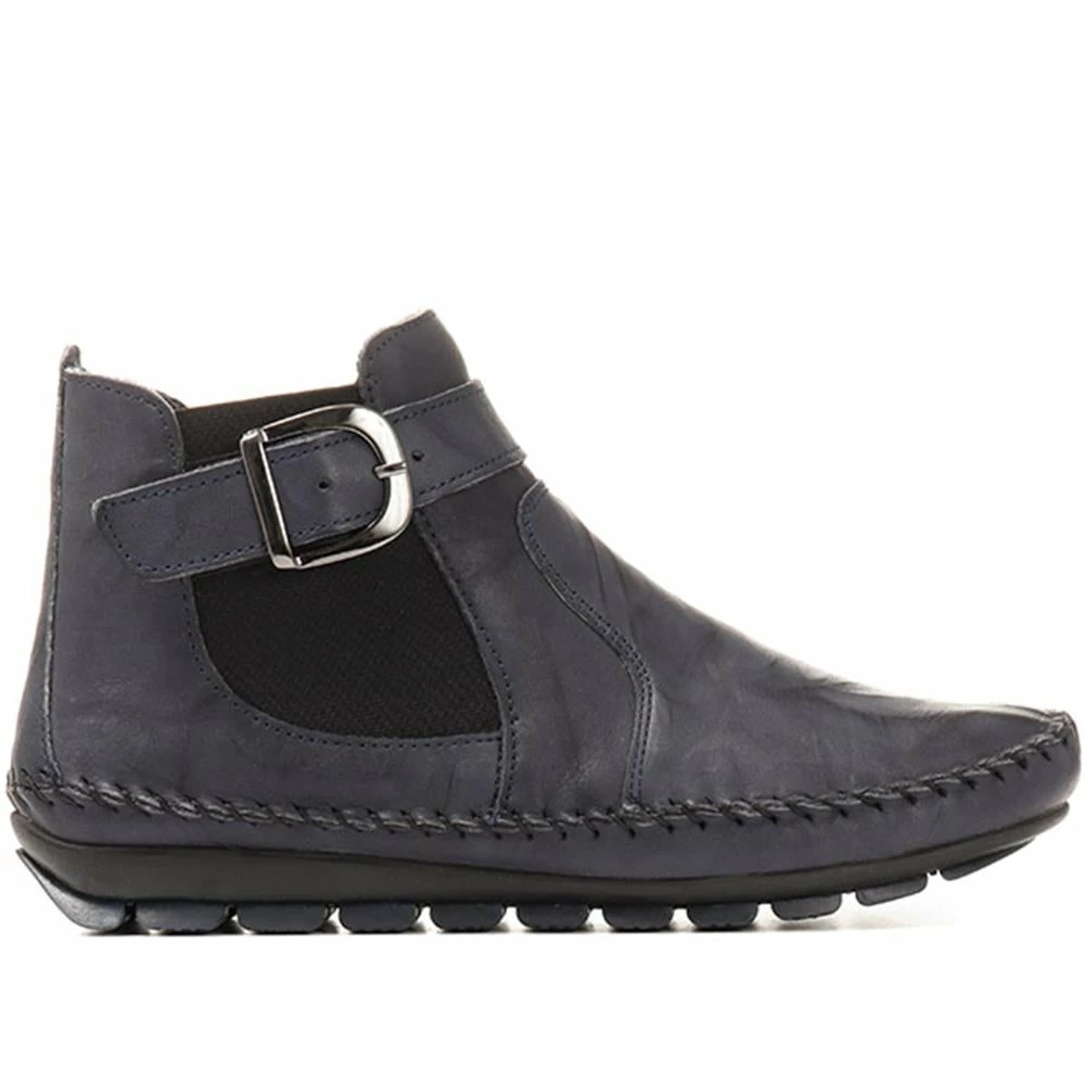 Kinloch Pull-On Leather Ankle Boot - SIMIN30500 / 316 979 Boots 2 Kinloch Pull-On Leather Ankle Boot - SIMIN30500 / 316 979 Boots