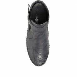 Kinloch Pull-On Leather Ankle Boot - SIMIN30500 / 316 979 Boots 38 Kinloch Pull-On Leather Ankle Boot - SIMIN30500 / 316 979 Boots