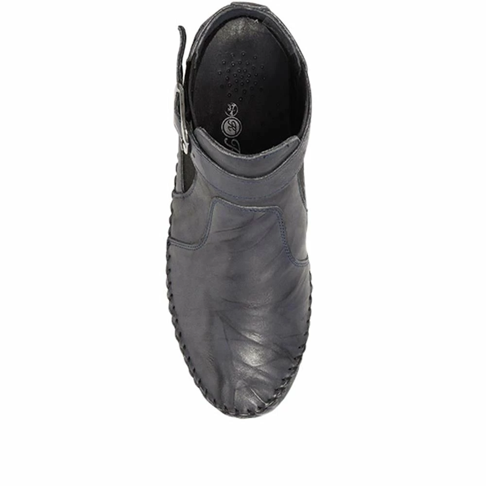 Kinloch Pull-On Leather Ankle Boot - SIMIN30500 / 316 979 Boots 12 Kinloch Pull-On Leather Ankle Boot - SIMIN30500 / 316 979 Boots