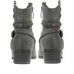 Bellissimo Heeled Western Ankle Boot - BELWOIL30027 / 316 481 11 Bellissimo Heeled Western Ankle Boot - BELWOIL30027 / 316 481