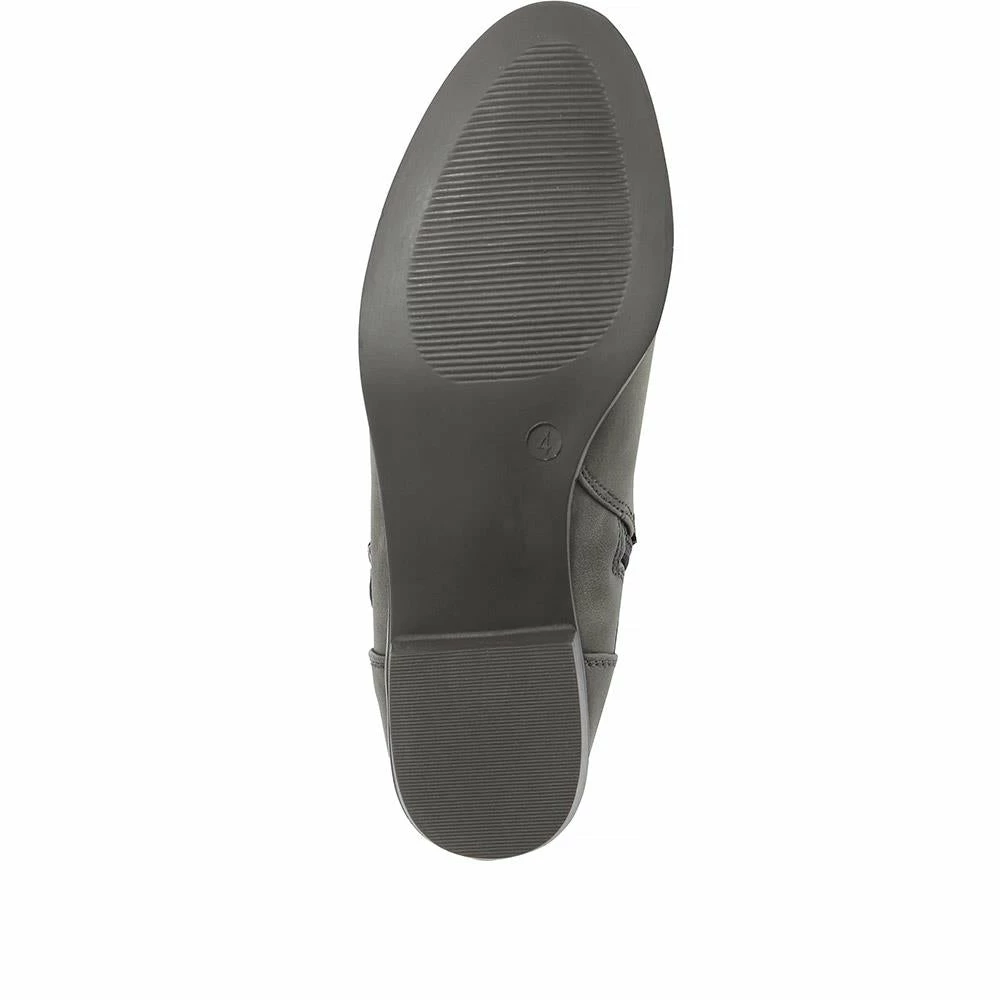 Bellissimo Heeled Western Ankle Boot - BELWOIL30027 / 316 481 5 Bellissimo Heeled Western Ankle Boot - BELWOIL30027 / 316 481