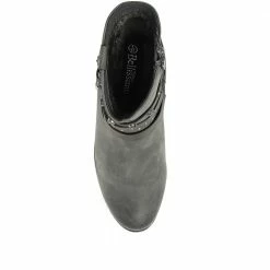 Bellissimo Heeled Western Ankle Boot - BELWOIL30027 / 316 481 13 Bellissimo Heeled Western Ankle Boot - BELWOIL30027 / 316 481