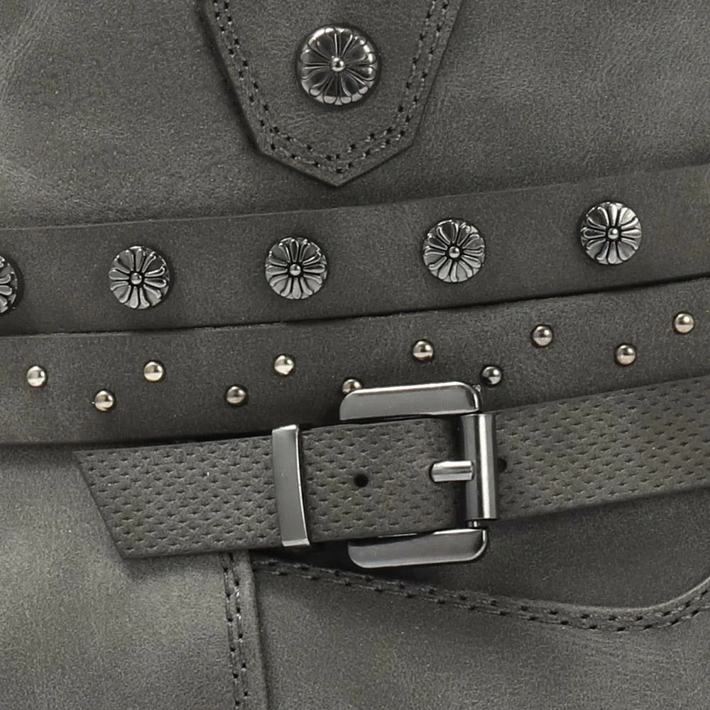 Bellissimo Heeled Western Ankle Boot - BELWOIL30027 / 316 481 8 Bellissimo Heeled Western Ankle Boot - BELWOIL30027 / 316 481