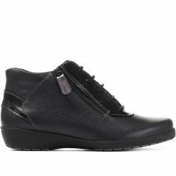 Fly Flot Anatomic Lace-Up Leather Ankle Boots - CAL30502 / 316 608 10 Fly Flot Anatomic Lace-Up Leather Ankle Boots - CAL30502 / 316 608