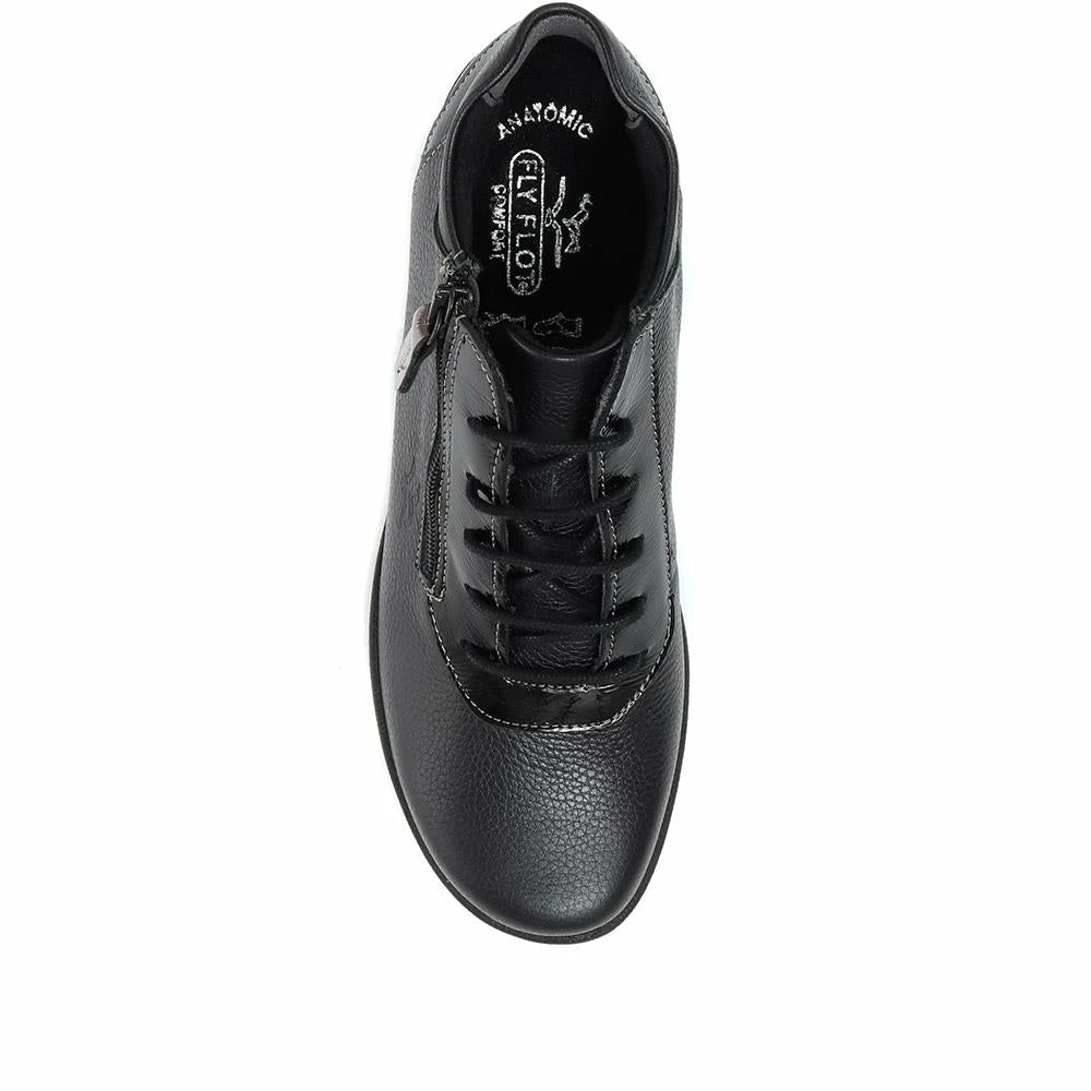 Fly Flot Anatomic Lace-Up Leather Ankle Boots - CAL30502 / 316 608 6 Fly Flot Anatomic Lace-Up Leather Ankle Boots - CAL30502 / 316 608