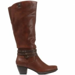 Pavers Boots Heeled Knee High Boot - SIN30002 / 316 570