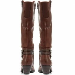 Pavers Boots Heeled Knee High Boot - SIN30002 / 316 570
