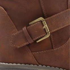 Pavers Wide Fit Mid-Calf Buckle Boot - WBINS30007 / 316 202