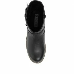 Pavers Wide Fit Mid-Calf Buckle Boot - WBINS30007 / 316 202