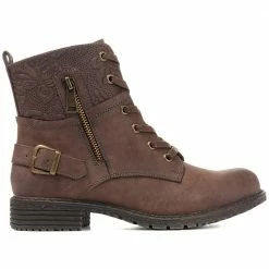 Pavers Floral Lace-Up Ankle Boots - WOIL30035 / 316 460