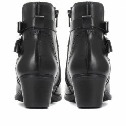 Bellissimo Heeled Leather Ankle Boot - BELITAR28014 / 312 739