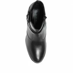 Bellissimo Heeled Leather Ankle Boot - BELITAR28014 / 312 739