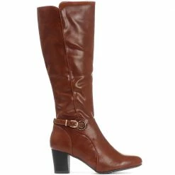 Bellissimo Ladies Brown Smart Knee High Boots - BELTREN30007 / 316 241 / 316 241