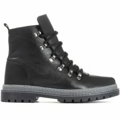 Pavers Boots Lace-Up Leather Boot - KARY28005 / 312 992