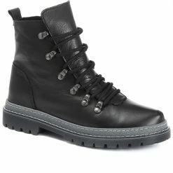 Pavers Boots Lace-Up Leather Boot - KARY28005 / 312 992