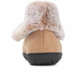 Pavers Wide Fit Faux Fur Slipper Boots - QING30010 / 316 531
