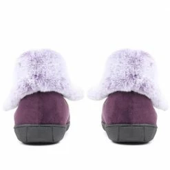 Pavers Wide Fit Faux Fur Slipper Boots - QING30010 / 316 531
