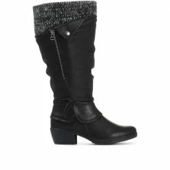 Pavers Wide Leg Knee High Boot - WBINS30034 / 316 463 Boots