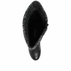 Pavers Wide Leg Knee High Boot - WBINS30034 / 316 463 Boots