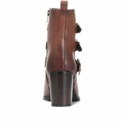 Bellissimo Heeled Leather Ankle Boot - BELNEEL30000 / 316 803 Boots 11 Bellissimo Heeled Leather Ankle Boot - BELNEEL30000 / 316 803 Boots