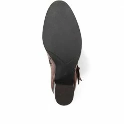 Bellissimo Heeled Leather Ankle Boot - BELNEEL30000 / 316 803 Boots 12 Bellissimo Heeled Leather Ankle Boot - BELNEEL30000 / 316 803 Boots