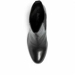 Bellissimo Heeled Leather Chelsea Boot - BELNEEL30002 / 316 804 Boots