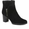 Bellissimo Heeled Suede Ankle Boot - BELBOT30007 / 316 264 Boots