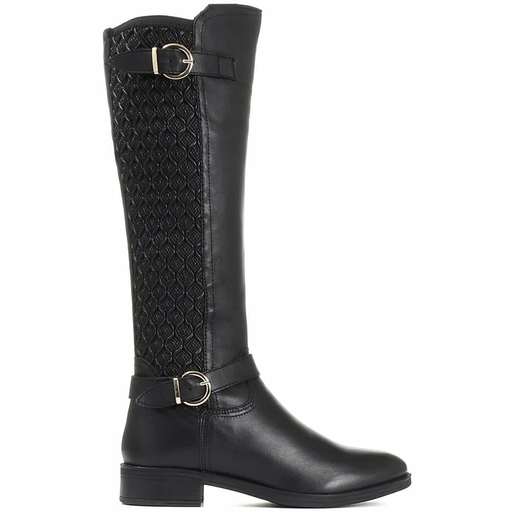 Pavers Casual Leather Knee High Boot - KAPSO30001 / 316 673 Boots 3 Pavers Casual Leather Knee High Boot - KAPSO30001 / 316 673 Boots