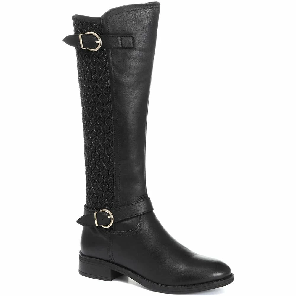 Pavers Casual Leather Knee High Boot - KAPSO30001 / 316 673 Boots 2 Pavers Casual Leather Knee High Boot - KAPSO30001 / 316 673 Boots