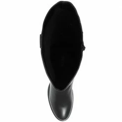 Pavers Wide Leg Leather Knee Boots - MAVER30033 / 317 288