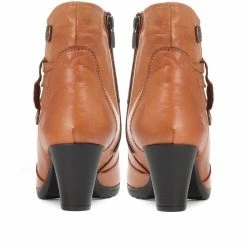 Bellissimo Faux Button Ankle Boot - BELAS28002 / 313 425 Boots