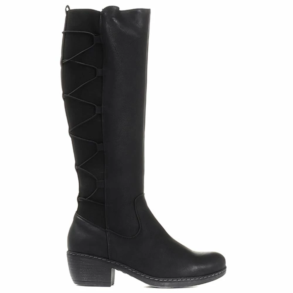 Pavers Boots Lightweight Bungee Elasticated Knee High Boot - WOIL30041 / 316 693 3 Pavers Boots Lightweight Bungee Elasticated Knee High Boot - WOIL30041 / 316 693