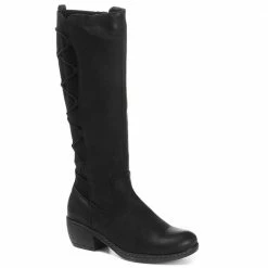 Pavers Boots Lightweight Bungee Elasticated Knee High Boot - WOIL30041 / 316 693